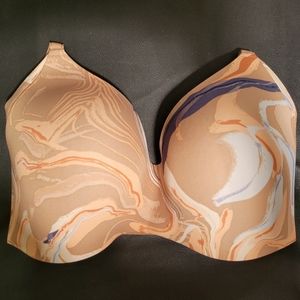 WingWoman Contour Bra: Marble Earth color, size 6+